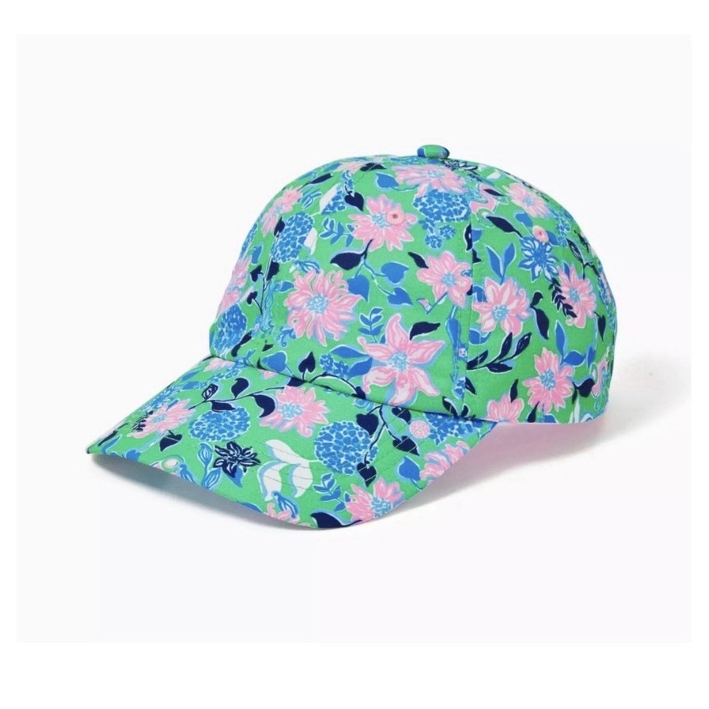 Lilly Pulitzer Run Around Hat Floral Baseball Cap